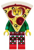 LEGO col351 Pizza Costume Guy - Minifigure only Entry