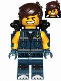 LEGO tlm174 Rex Dangervest - Smile, Teeth / Angry with Jetpack
